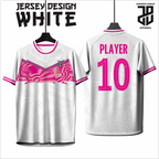 KAOS JERSEY FUTSAL & BADMINTON Esport WHITE/PUTIH Abstract Edition  DRY FIT PREMIUM MURAH BAHAN EMBOSH KIDS ANAK DAN DEWASA BIG SIZE