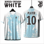 KAOS JERSEY FUTSAL & BADMINTON Esport WHITE/PUTIH Abstract Edition  DRY FIT PREMIUM MURAH BAHAN EMBOSH KIDS ANAK DAN DEWASA CEWE COWO BIG SIZE