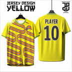 KAOS JERSEY BADMINTON/BULU TANGKIS  YELLOW/KUNING DRY FIT PREMIUM BAHAN EMBOSH MURAH KIDS ANAK DAN DEWASA COWO/CEWE BIG SIZE