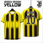 KAOS JERSEY BADMINTON/BULU TANGKIS  YELLOW/KUNING DRY FIT PREMIUM BAHAN EMBOSH MURAH KIDS ANAK DAN DEWASA COWO/CEWE BIG SIZE