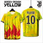 KAOS JERSEY BADMINTON/BULU TANGKIS  YELLOW/KUNING DRY FIT PREMIUM BAHAN EMBOSH MURAH FREE COSTUM KIDS ANAK DAN DEWASA COWO/CEWEBIG SIZE