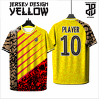 KAOS JERSEY BADMINTON/BULU TANGKIS  YELLOW/KUNING DRY FIT PREMIUM BAHAN EMBOSH MURAH FREE COSTUM KIDS ANAK DAN DEWASA COWO/CEWEBIG SIZE