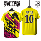 KAOS JERSEY BADMINTON/BULU TANGKIS  YELLOW/KUNING DRY FIT PREMIUM BAHAN EMBOSH MURAH FREE COSTUM KIDS ANAK DAN DEWASA COWO/CEWEBIG SIZE