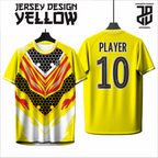 KAOS JERSEY BADMINTON/BULU TANGKIS  YELLOW/KUNING DRY FIT PREMIUM MURAH KIDS ANAK DAN DEWASA COWO/CEWEBIG SIZE