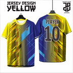 KAOS JERSEY BADMINTON/BULU TANGKIS  YELLOW/KUNING DRY FIT PREMIUM MURAH KIDS ANAK DAN DEWASA COWO/CEWEBIG SIZE