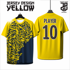 KAOS JERSEY BADMINTON/BULU TANGKIS  YELLOW/KUNING DRY FIT PREMIUM MURAH KIDS ANAK DAN DEWASA COWO/CEWEBIG SIZE