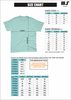 MAGNUS Baju Tshirt Kaos Polos pria wanita Lengan pendek 100% Katun combad 30s Premium Blue Series