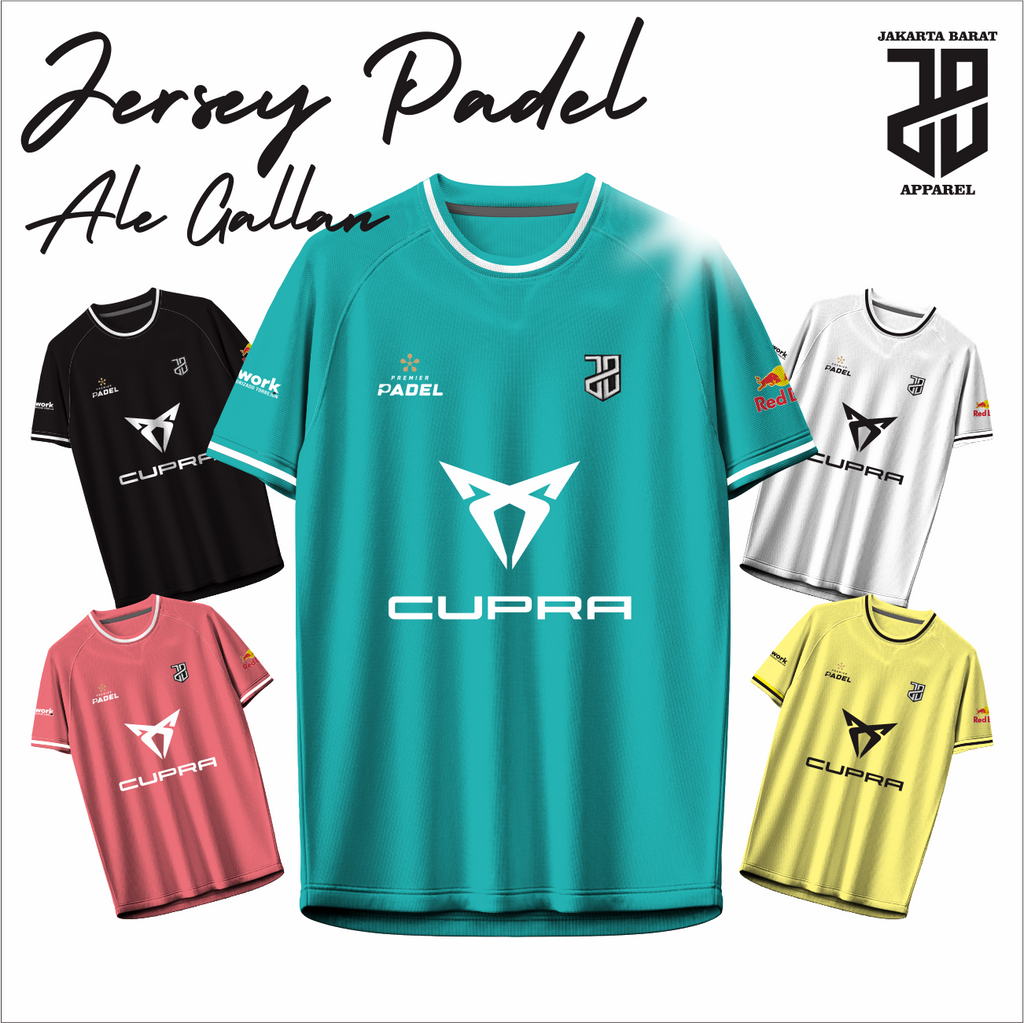 KAOS JERSEY PADEL PRO ALE GALLAN DRY FIT PREMIUM MURAH KIDS ANAK DAN DEWASA BIG SIZE (Copy) (Copy) (Copy)
