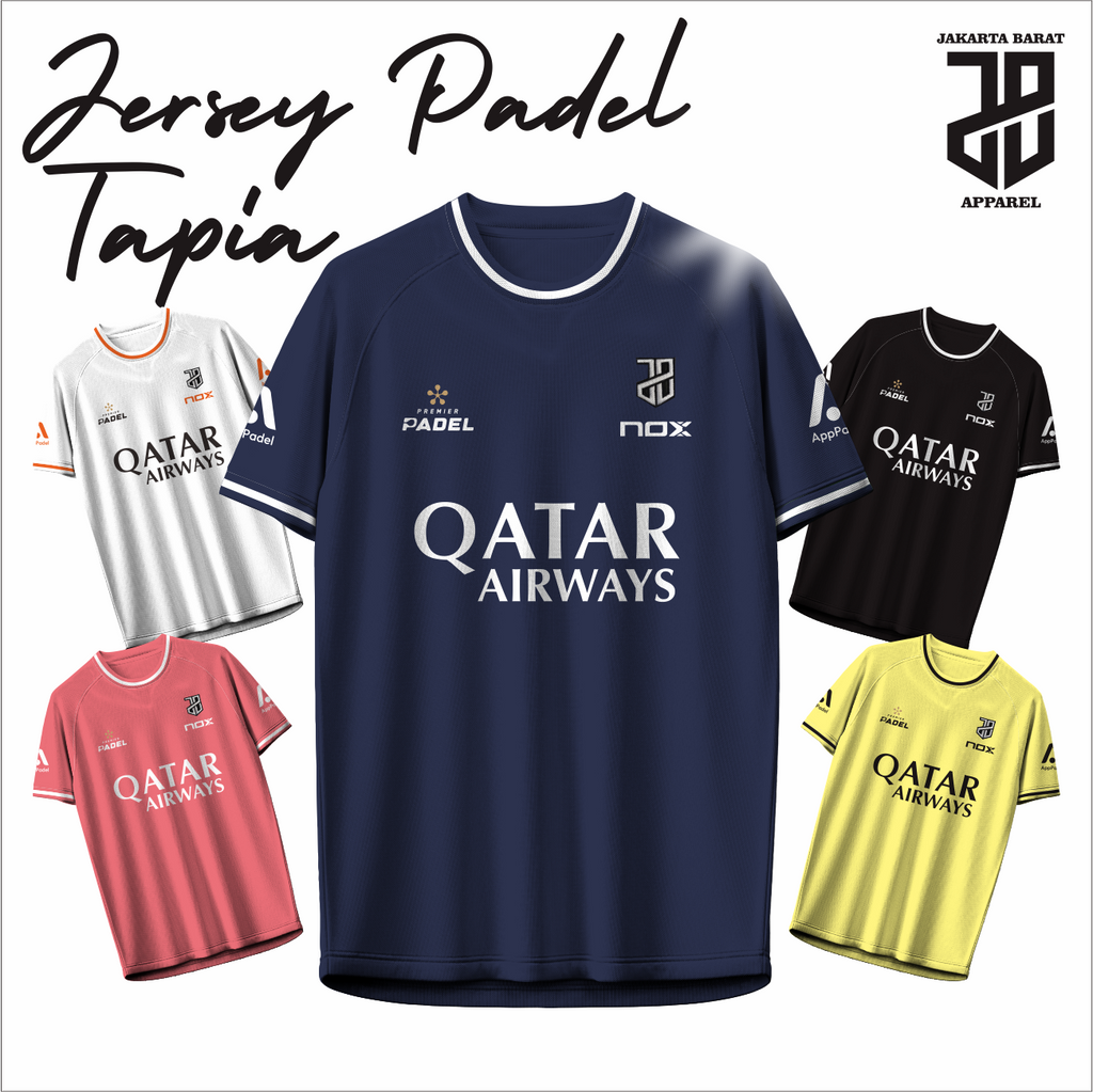 KAOS JERSEY PADEL TAPIA DRY FIT PREMIUM MURAH KIDS ANAK DAN DEWASA BIG SIZE (Copy) (Copy) (Copy) (Copy) (Copy) (Copy)