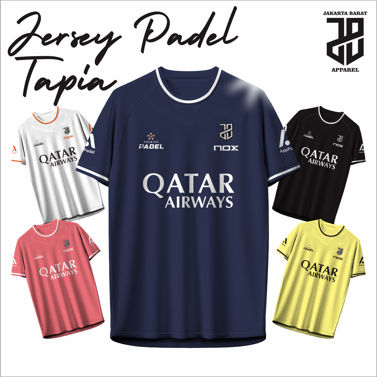 KAOS JERSEY PADEL TAPIA DRY FIT PREMIUM MURAH KIDS ANAK DAN DEWASA BIG SIZE (Copy) (Copy) (Copy) (Copy) (Copy) (Copy)