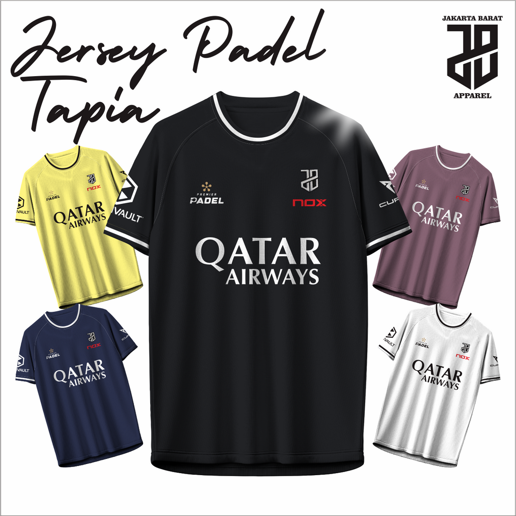 KAOS JERSEY PADEL TAPIA DRY FIT PREMIUM MURAH KIDS ANAK DAN DEWASA BIG SIZE (Copy) (Copy) (Copy) (Copy) (Copy) (Copy) (Copy)