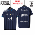 Kaos Jersey Padel Pro Player Tapia Coello Galan Chingotto Premium Enteng Free Custom Kostum Nama