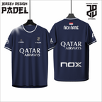 KAOS JERSEY PADEL TAPIA DRY FIT PREMIUM MURAH BAHAN EMBOSH KIDS ANAK DAN DEWASA COWO/CEWEBIG SIZE