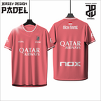 KAOS JERSEY PADEL TAPIA DRY FIT PREMIUM MURAH BAHAN EMBOSH KIDS ANAK DAN DEWASA COWO/CEWEBIG SIZE