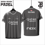 KAOS JERSEY PADEL TAPIA DRY FIT PREMIUM MURAH BAHAN EMBOSH KIDS ANAK DAN DEWASA COWO/CEWEBIG SIZE