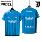 KAOS JERSEY PADEL TAPIA DRY FIT PREMIUM MURAH BAHAN EMBOSH KIDS ANAK DAN DEWASA COWO/CEWEBIG SIZE