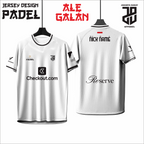 KAOS JERSEY PADEL ALE GALLAN DRY FIT PREMIUM BAHAN EMBOSH MURAH KIDS ANAK DAN DEWASA COWO/CEWE BIG SIZE