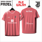 KAOS JERSEY PADEL ALE GALLAN DRY FIT PREMIUM BAHAN EMBOSH MURAH KIDS ANAK DAN DEWASA COWO/CEWE BIG SIZE