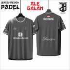 KAOS JERSEY PADEL ALE GALLAN DRY FIT PREMIUM BAHAN EMBOSH MURAH KIDS ANAK DAN DEWASA COWO/CEWE BIG SIZE
