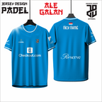 KAOS JERSEY PADEL ALE GALLAN DRY FIT PREMIUM BAHAN EMBOSH MURAH KIDS ANAK DAN DEWASA COWO/CEWE BIG SIZE