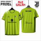 KAOS JERSEY PADEL ALE GALLAN DRY FIT PREMIUM BAHAN EMBOSH MURAH KIDS ANAK DAN DEWASA COWO/CEWE BIG SIZE