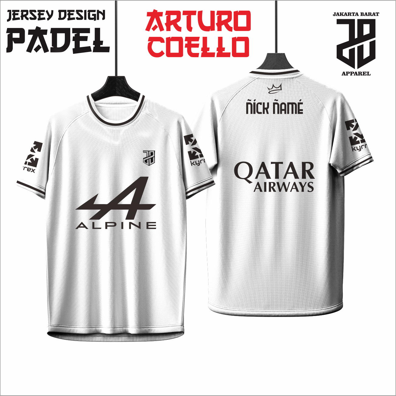 KAOS JERSEY PADEL ARTURO COELLO DRY FIT PREMIUM MURAH KIDS ANAK DAN DEWASA BIG SIZE (Copy) (Copy) (Copy) (Copy) (Copy) (Copy)