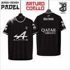 KAOS JERSEY PADEL ARTURO COELLO DRY FIT PREMIUM BAHAN EMBOSH MURAH KIDS ANAK DAN DEWASA CEWE COWO BIG SIZE