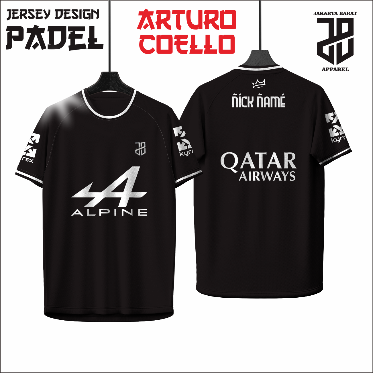 KAOS JERSEY PADEL ARTURO COELLO DRY FIT PREMIUM MURAH KIDS ANAK DAN DEWASA BIG SIZE (Copy) (Copy) (Copy) (Copy) (Copy) (Copy)