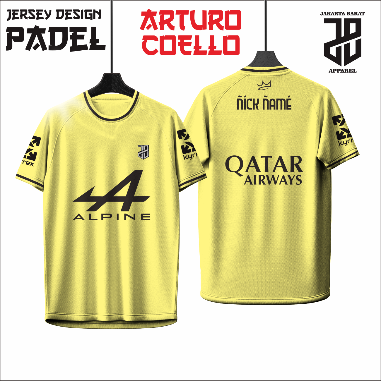 KAOS JERSEY PADEL ARTURO COELLO DRY FIT PREMIUM MURAH KIDS ANAK DAN DEWASA BIG SIZE (Copy) (Copy) (Copy) (Copy) (Copy) (Copy)