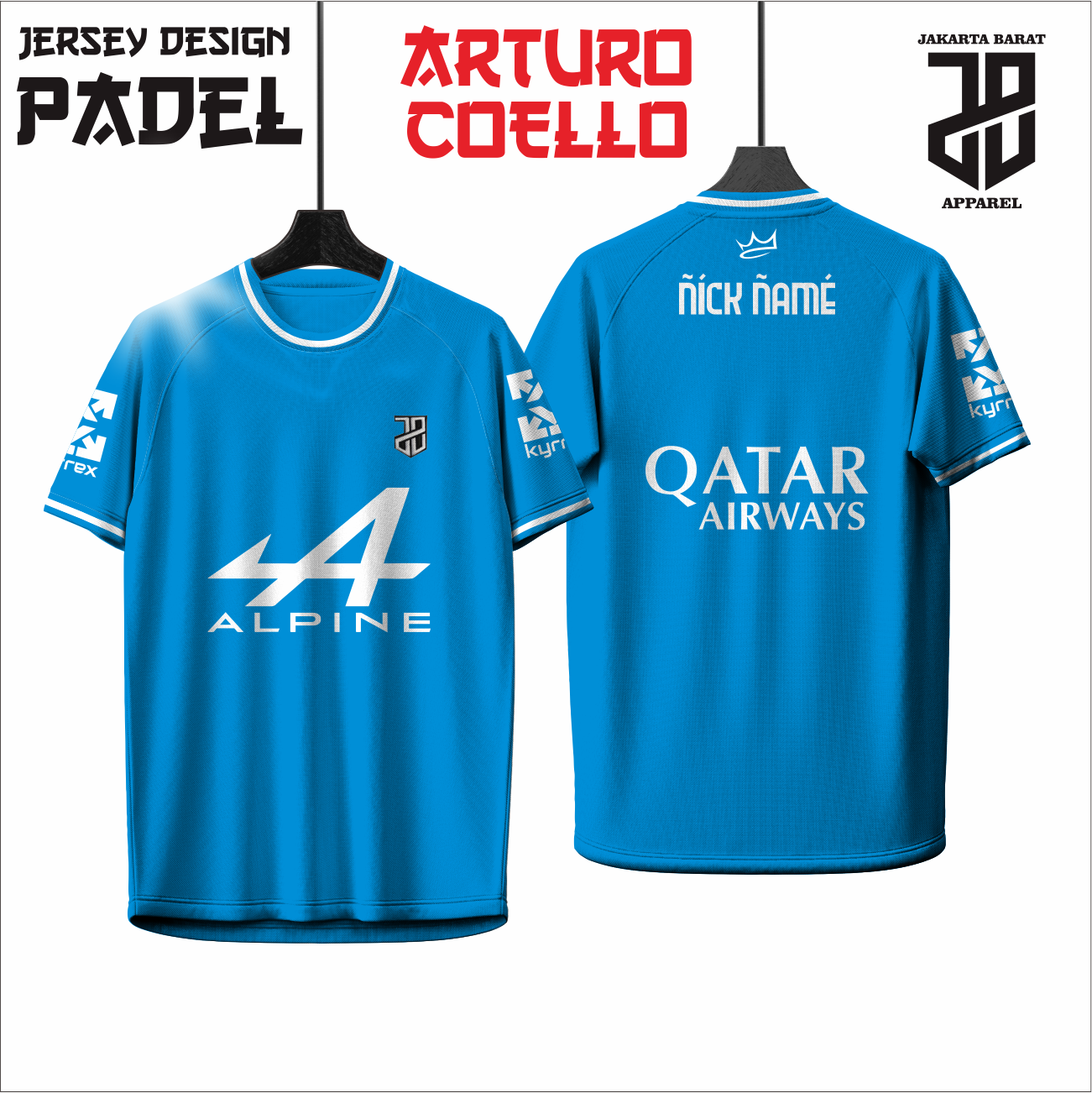 KAOS JERSEY PADEL ARTURO COELLO DRY FIT PREMIUM MURAH KIDS ANAK DAN DEWASA BIG SIZE (Copy) (Copy) (Copy) (Copy) (Copy) (Copy)