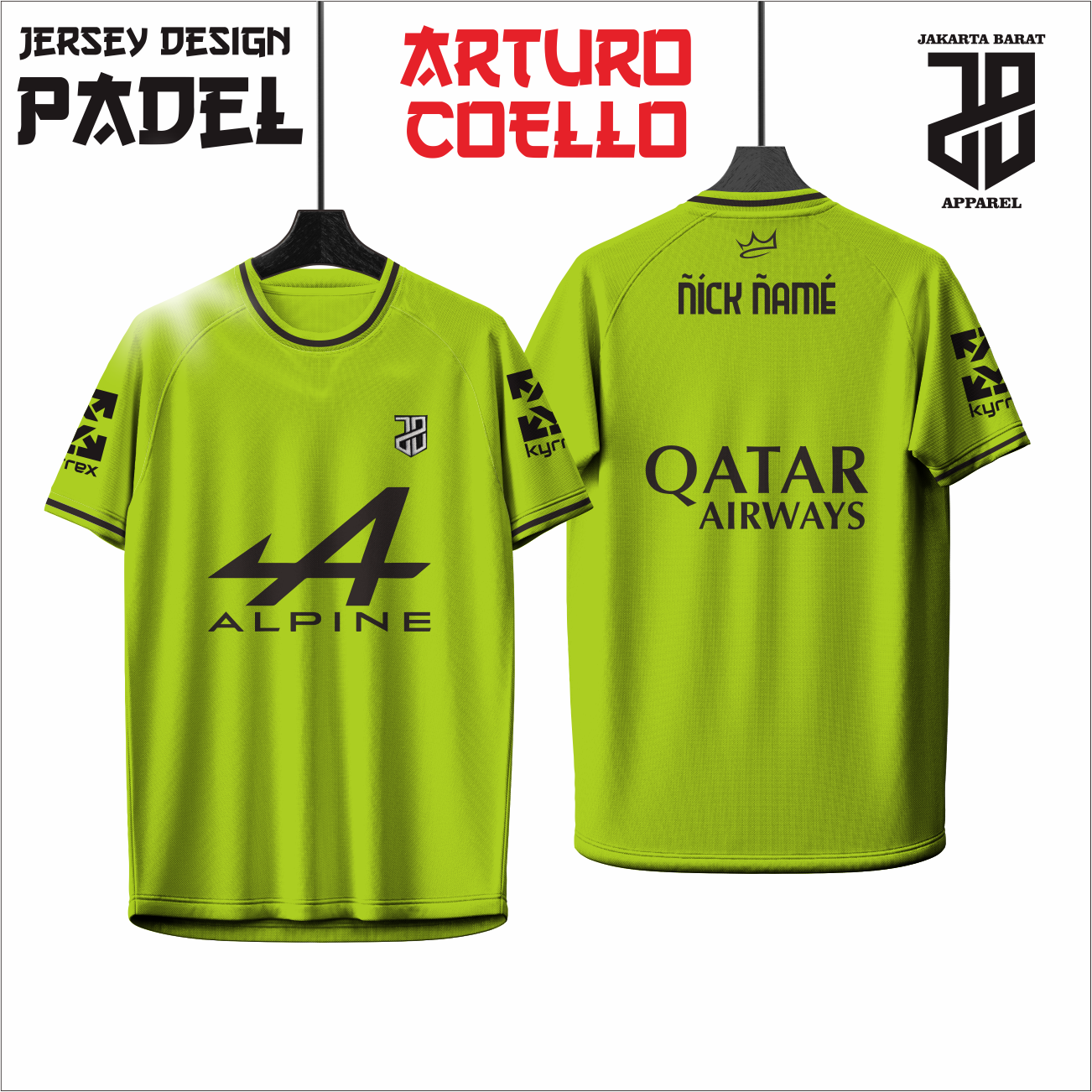 KAOS JERSEY PADEL ARTURO COELLO DRY FIT PREMIUM MURAH KIDS ANAK DAN DEWASA BIG SIZE (Copy) (Copy) (Copy) (Copy) (Copy) (Copy)