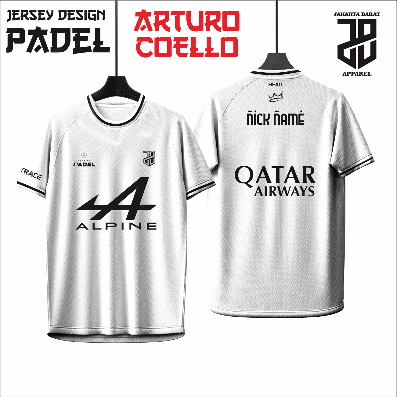 KAOS JERSEY PADEL Artoru Coello DRY FIT PREMIUM MURAH KIDS ANAK DAN DEWASA BIG SIZE (Copy) (Copy) (Copy) (Copy) (Copy) (Copy) (Copy) (Copy)
