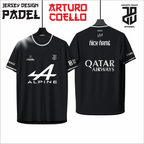 KAOS JERSEY PADEL Artoru Coello DRY FIT PREMIUM MURAH KIDS ANAK DAN DEWASA COWO CEWEBIG SIZE