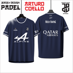 KAOS JERSEY PADEL Artoru Coello DRY FIT PREMIUM MURAH KIDS ANAK DAN DEWASA COWO CEWEBIG SIZE
