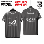 KAOS JERSEY PADEL Artoru Coello DRY FIT PREMIUM MURAH KIDS ANAK DAN DEWASA COWO CEWEBIG SIZE