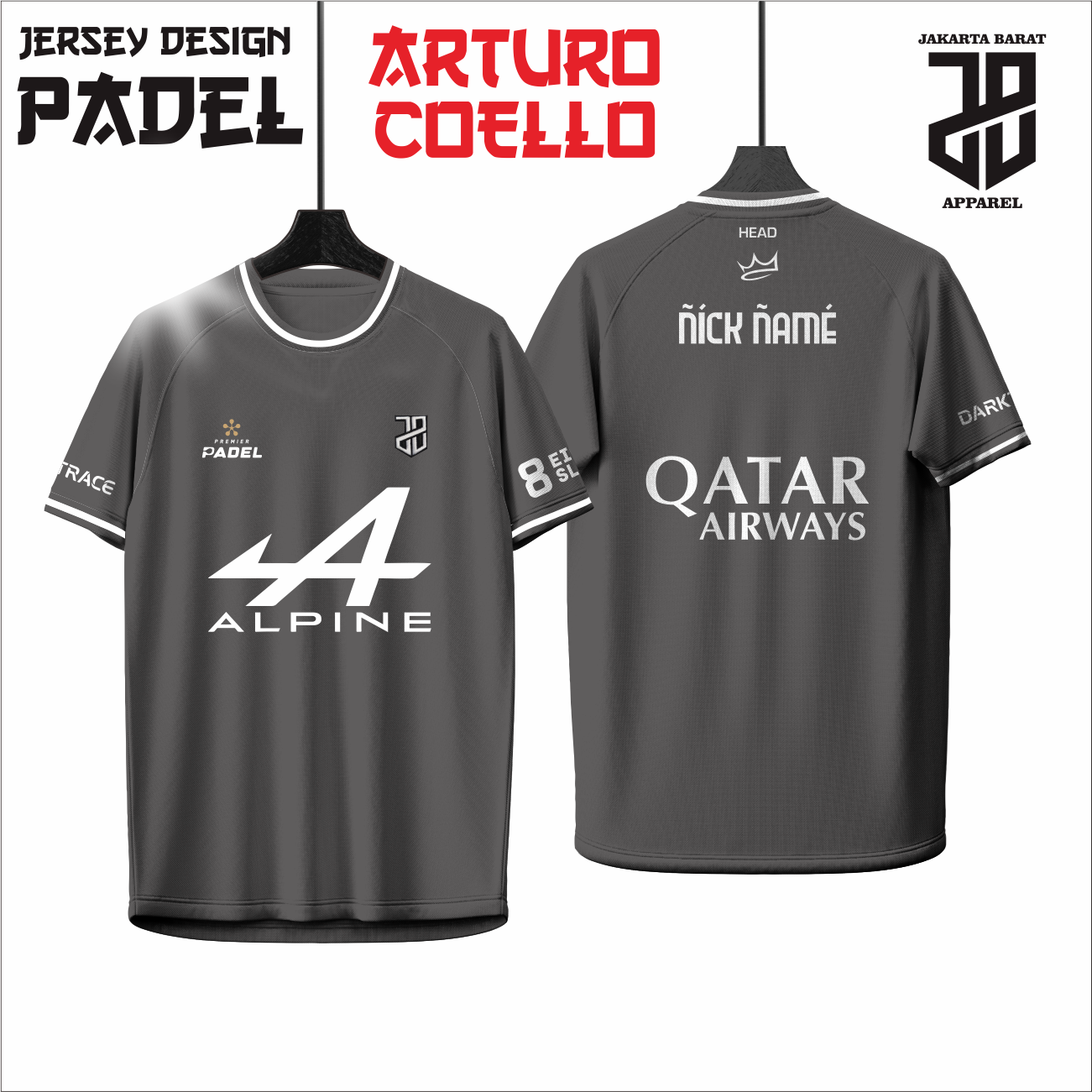 KAOS JERSEY PADEL Artoru Coello DRY FIT PREMIUM MURAH KIDS ANAK DAN DEWASA BIG SIZE (Copy) (Copy) (Copy) (Copy) (Copy) (Copy) (Copy) (Copy)