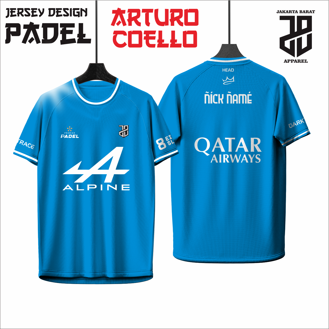 KAOS JERSEY PADEL Artoru Coello DRY FIT PREMIUM MURAH KIDS ANAK DAN DEWASA BIG SIZE (Copy) (Copy) (Copy) (Copy) (Copy) (Copy) (Copy) (Copy)
