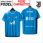 KAOS JERSEY PADEL CHINGGOTO DRY FIT PREMIUM MURAH KIDS ANAK DAN DEWASA CEWE/COWO BIG SIZE