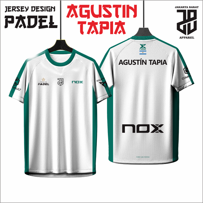 KAOS JERSEY PADEL KOLABORASI COELLO & AGUSTI'N TAPIA DRY FIT PREMIUM MURAH KIDS ANAK DAN DEWASA BIG SIZE (Copy)