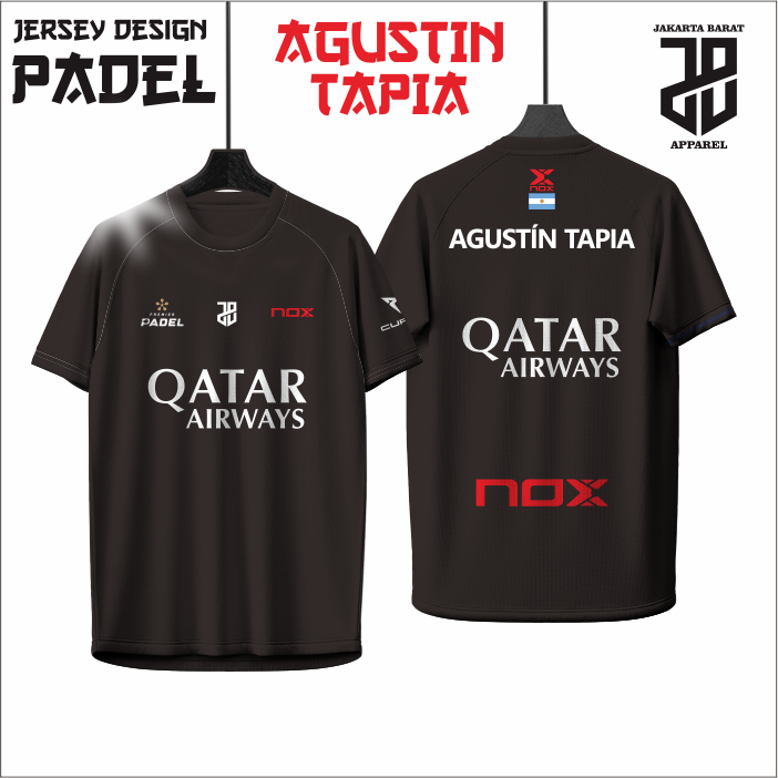 KAOS JERSEY PADEL KOLABORASI COELLO & AGUSTI'N TAPIA DRY FIT PREMIUM MURAH KIDS ANAK DAN DEWASA BIG SIZE (Copy)