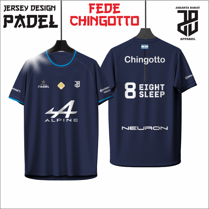 KAOS JERSEY PADEL KOLABORASI ALE GALAN & CHINGGOTO DRY FIT PREMIUM MURAH KIDS ANAK DAN DEWASA BIG SIZE (Copy)