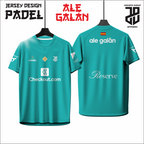 KAOS JERSEY PADEL KOLABORASI ALE GALAN & CHINGGOTO DRY FIT PREMIUM MURAH BAHAN EMBOSH KIDS ANAK DAN DEWASA COWO/CEWEBIG SIZE