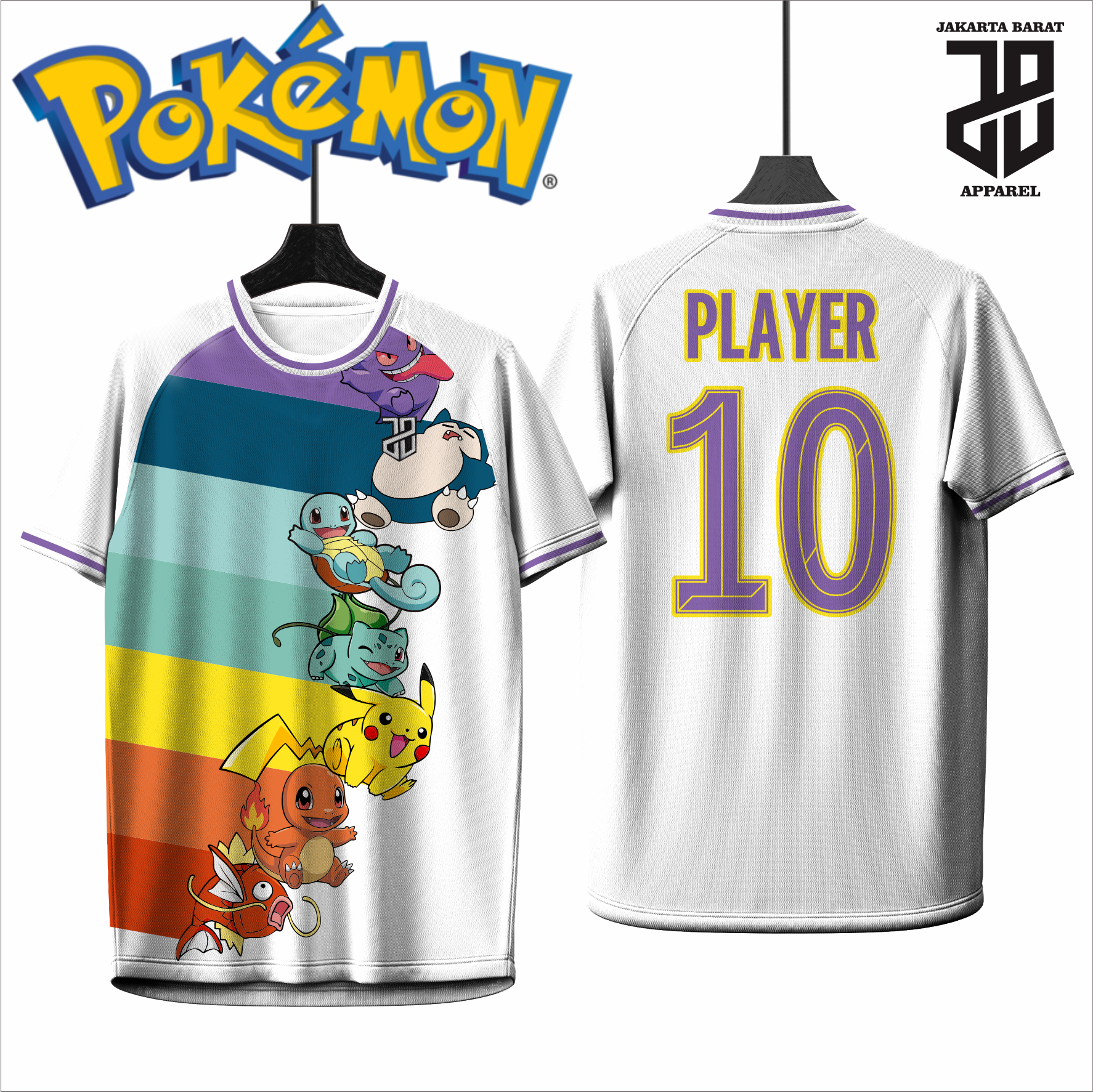 KAOS JERSEY FUTSAL BAJU & BADMINTON  MOTIF ANIME POKEMON Pikachu DRY FIT PREMIUM MURAH KIDS ANAK DAN DEWASA BIG SIZE (Copy) (Copy) (Copy) (Copy) (Copy) (Copy) (Copy) (Copy) (Copy) (Copy) (Copy)