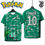 KAOS JERSEY FUTSAL BAJU  MOTIF ANIME POKEMON  DRY FIT PREMIUM MURAH BAHAN EMBOSH KIDS ANAK DAN DEWASA COWO/CEWE BIG SIZE
