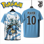 KAOS JERSEY FUTSAL BAJU  MOTIF ANIME POKEMON  DRY FIT PREMIUM MURAH BAHAN EMBOSH KIDS ANAK DAN DEWASA COWO/CEWE BIG SIZE