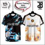 KAOS JERSEY  BAJU  Esport Gaming RRQ DRY FIT PREMIUM MURAH BAHAN EMBOSH KIDS ANAK DAN DEWASA COWO/CEWE BIG SIZE