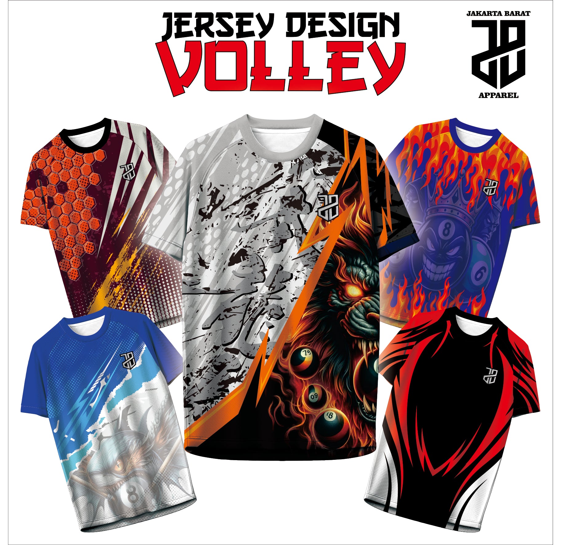 Kaos Jersey Billiard Custom Full Print | Dryfit Premium | Pria, Wanita, Anak | Nyaman Dipakai