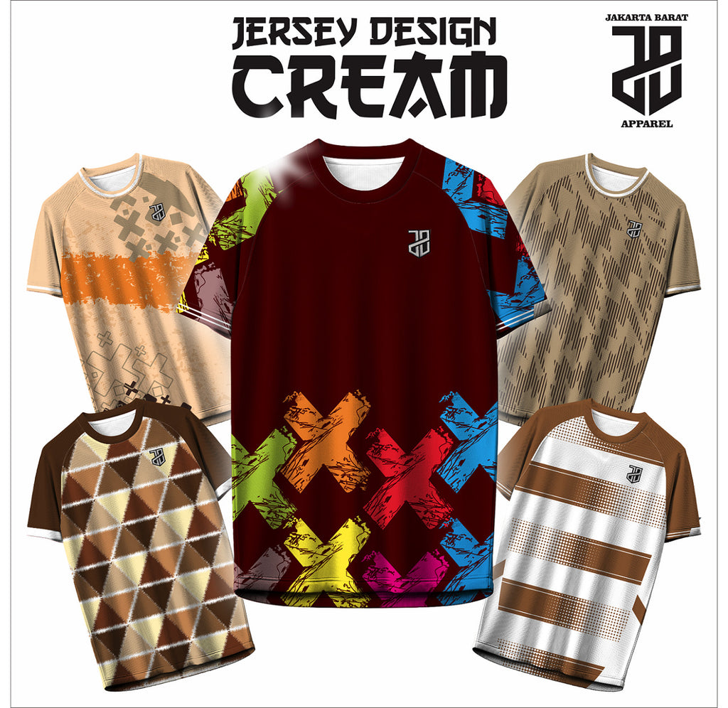 KAOS JERSEY FUTSAL & BADMINTON BAJU   MOTIF KEKINIAN CREAM/COKLAT  DRY FIT PREMIUM MURAH KIDS ANAK DAN DEWASA BIG SIZE (Copy) (Copy) (Copy) (Copy) (Copy) (Copy) (Copy) (Copy) (Copy) (Copy) (Copy) (Copy) (Copy) (Copy)