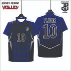 Kaos Jersey Volley  Desain Modern Bahan Embosh Premium Free Custom Nickname Dewasa Cowo Cewe&Anak Nyaman Dipakai