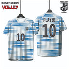 Kaos Jersey Volley  Desain Modern Bahan Embosh Premium Free Custom Nickname Dewasa Cowo Cewe&Anak Nyaman Dipakai